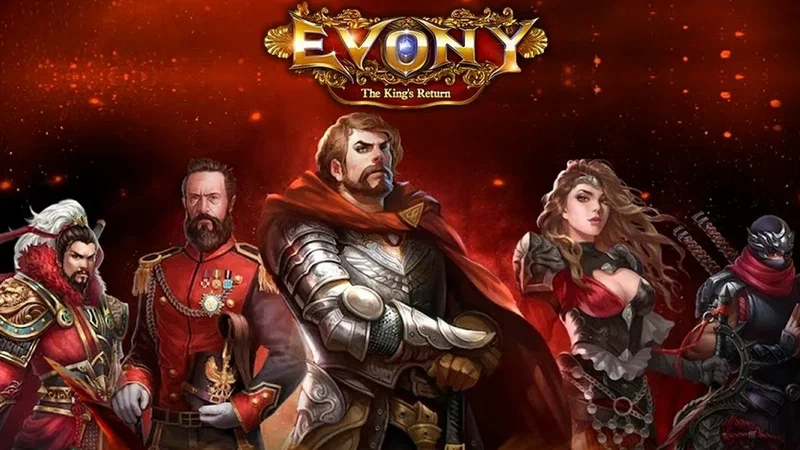 Lulu May May participating in an alliance event in Evony gameplay

