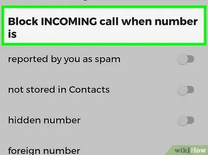 Blocking 8093642079 using smartphone features