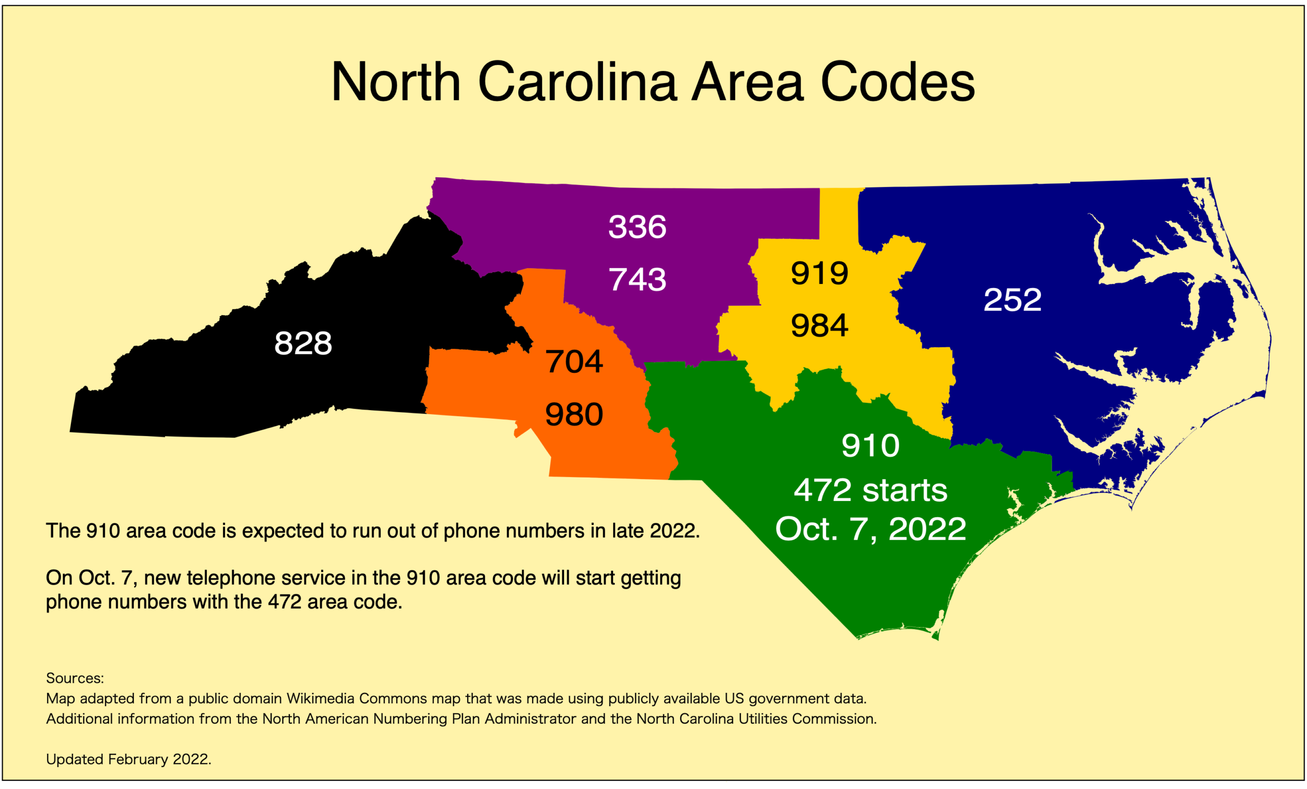 Map showing 203 area code location covering Connecticut