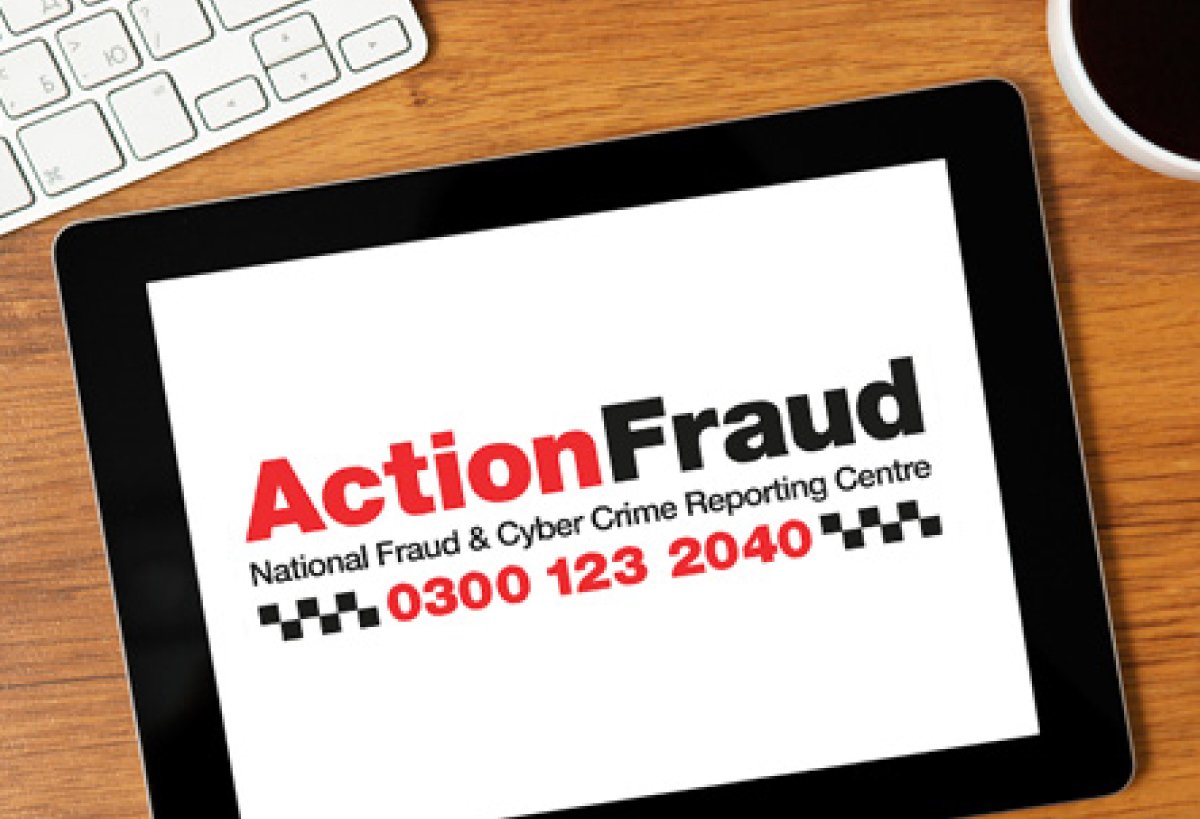 Action Fraud UK website for reporting 0161 968 7065