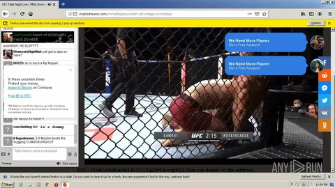 UFC match live on crackstreams2.0 platform
