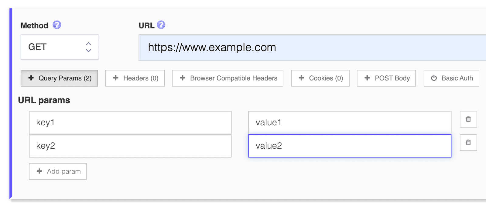 zosqk as query string in website URL structure
