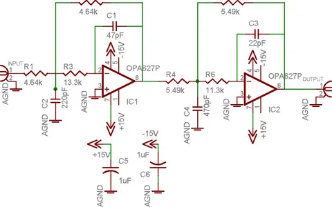 schematic diagram of cflop-y44551/300 in filter design