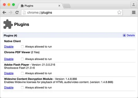 luxiamtln in browser plugins