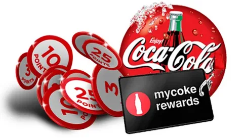 User completing a survey to earn points on cope rewards