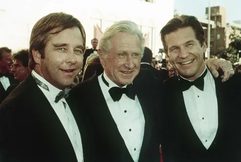 Jeff and Beau Bridges young family years