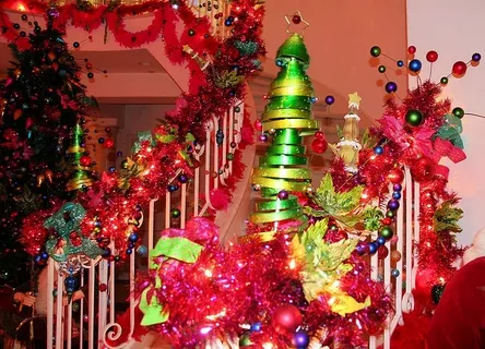 Whoville town center during Christmas