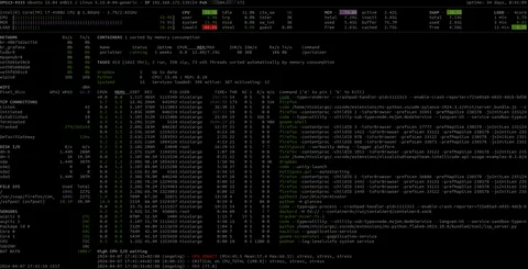 command line output from iofbodies.com script in Linux shell