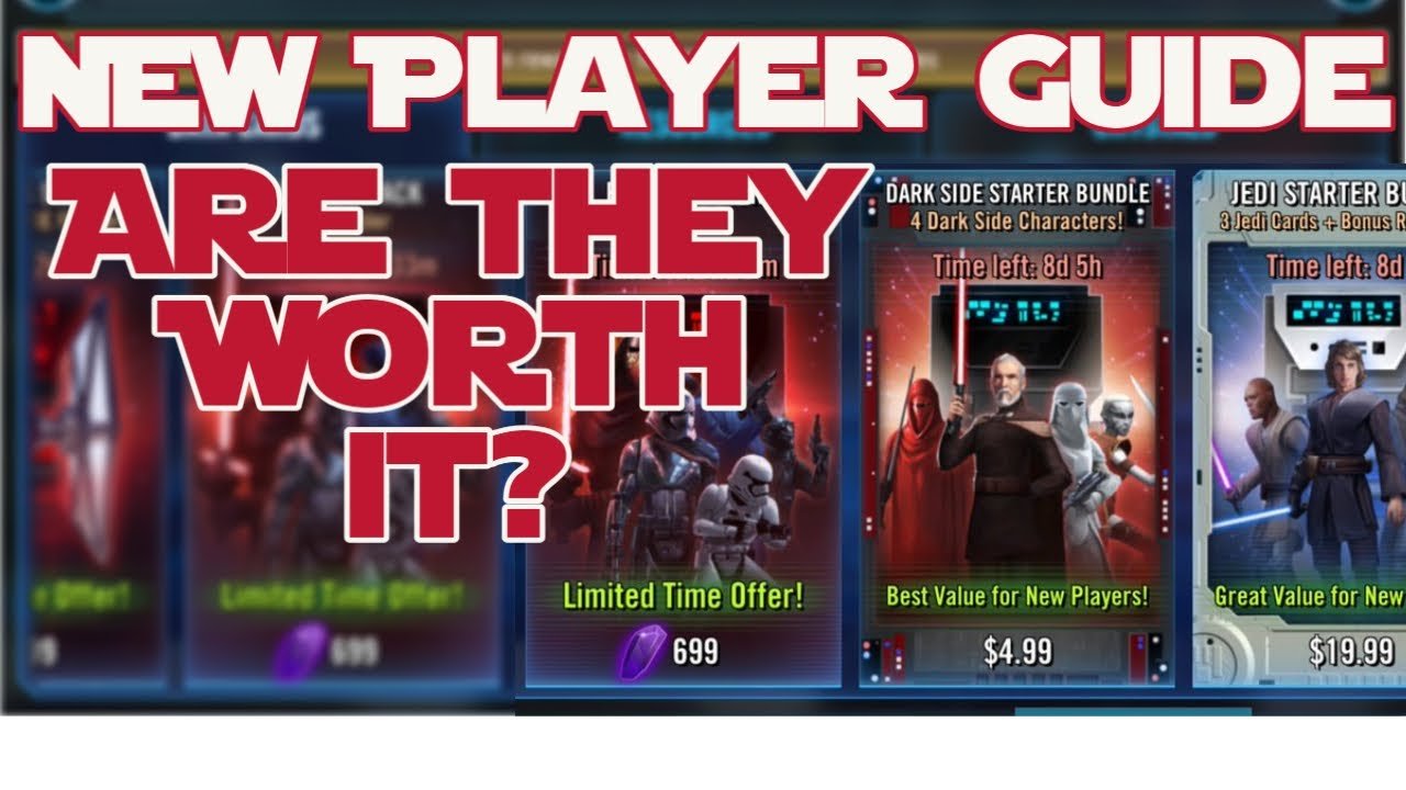 exclusive crystal and gear bundle offers in swgoh webstore for linked accounts