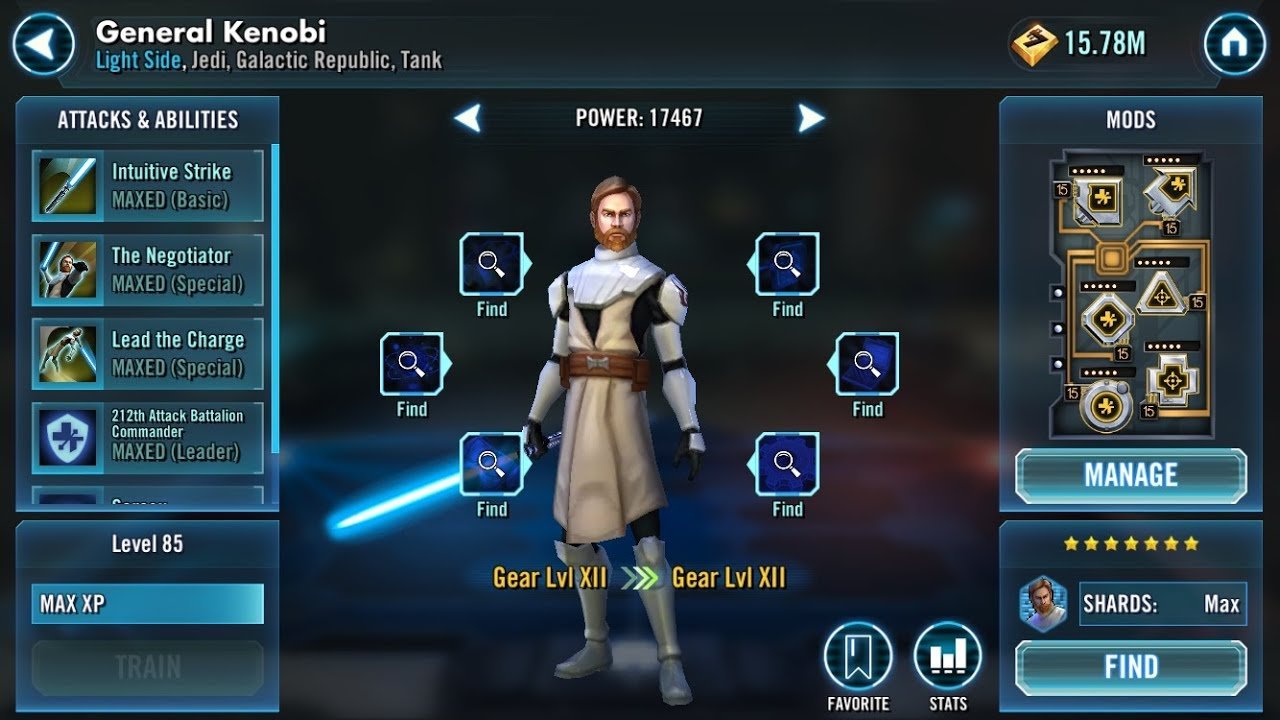 limited-time gear pack offers shown in the swgoh webstore for Star Wars Galaxy of Heroes