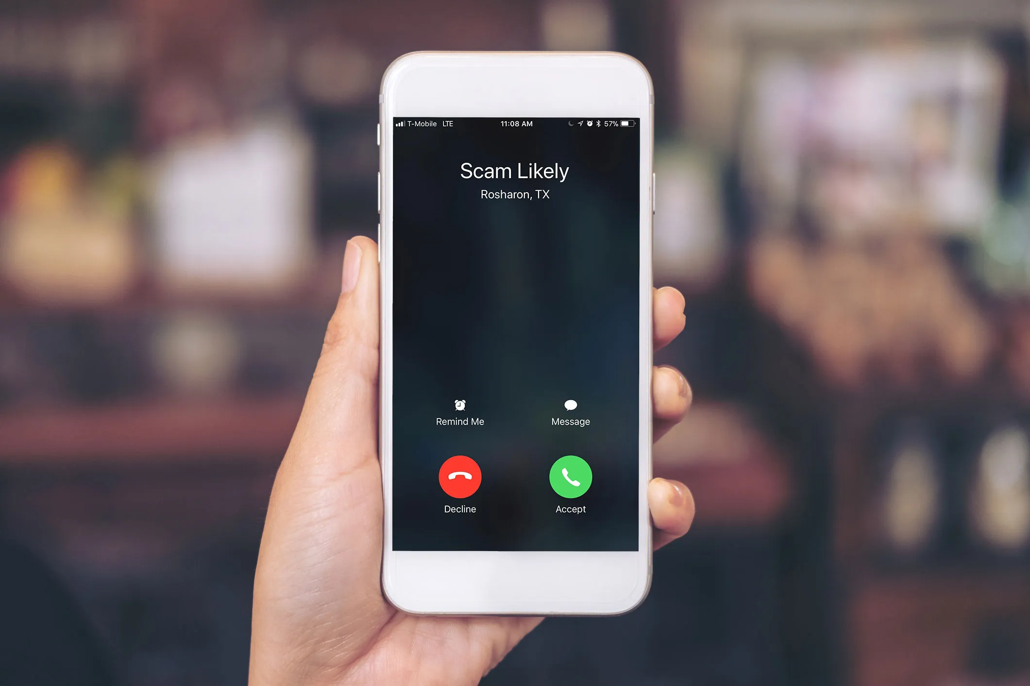 Suspicious incoming call from 2080448719
