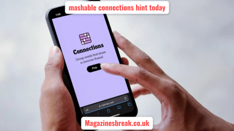mashable connections hint today
