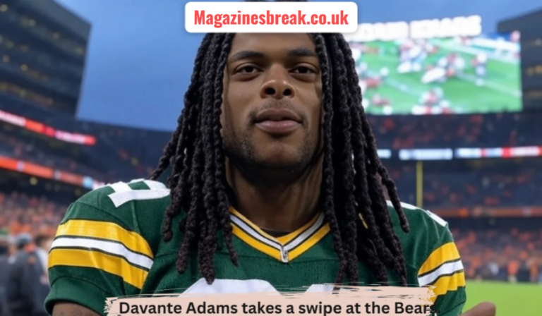 davante adams takes a swipe at the bears.