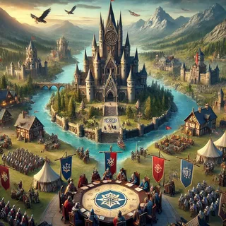 evonygalore battlefield with cities and troops