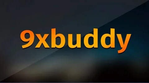 Screenshot of 9xbuddy homepage with URL input box
