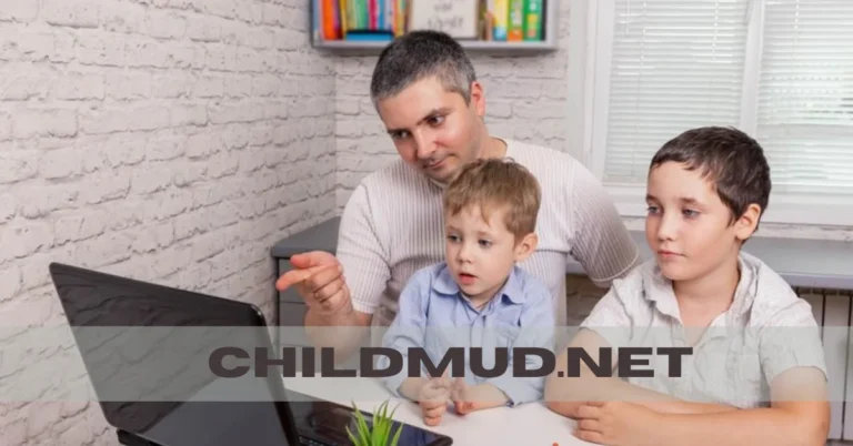 child using tablet showing emotional fatigue after being on childmud.net