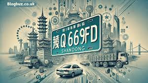 鲁Q 669FD code on vehicle
