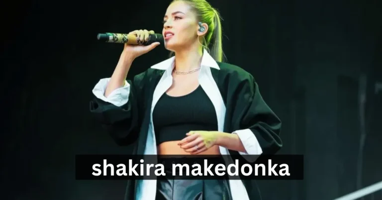 Shakira performing with a Balkan-inspired aesthetic