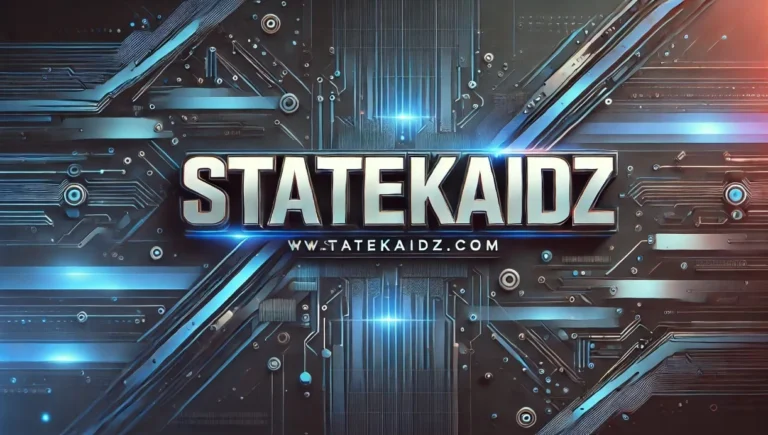 statekaidz.com homepage design and navigation