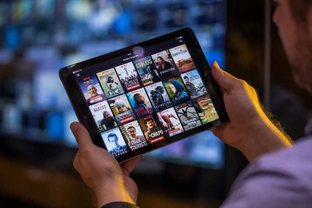 iyftv homepage with streaming categories